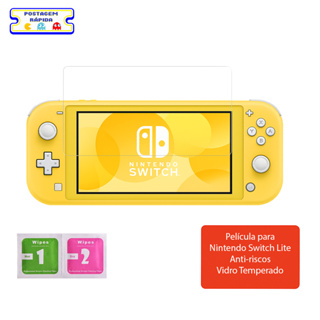 Película de Vidro Temperado 9H para Nintendo Switch Lite – Proteção Anti-Risco em Oferta na Shopee