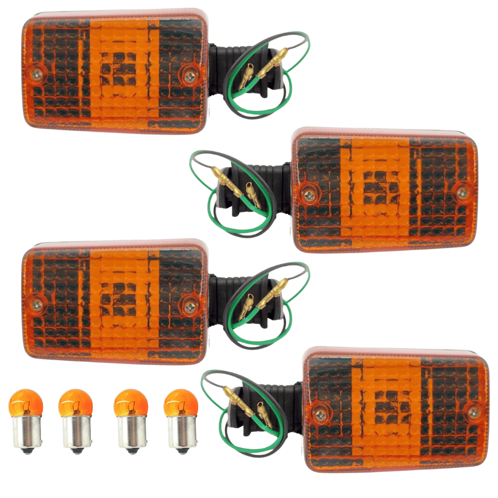 Pisca Seta Laranja Cg 125 83 Até 88 Today 125 Turuna 125 ML 125 Titan 125 95 Até 99 Com Lâmpada