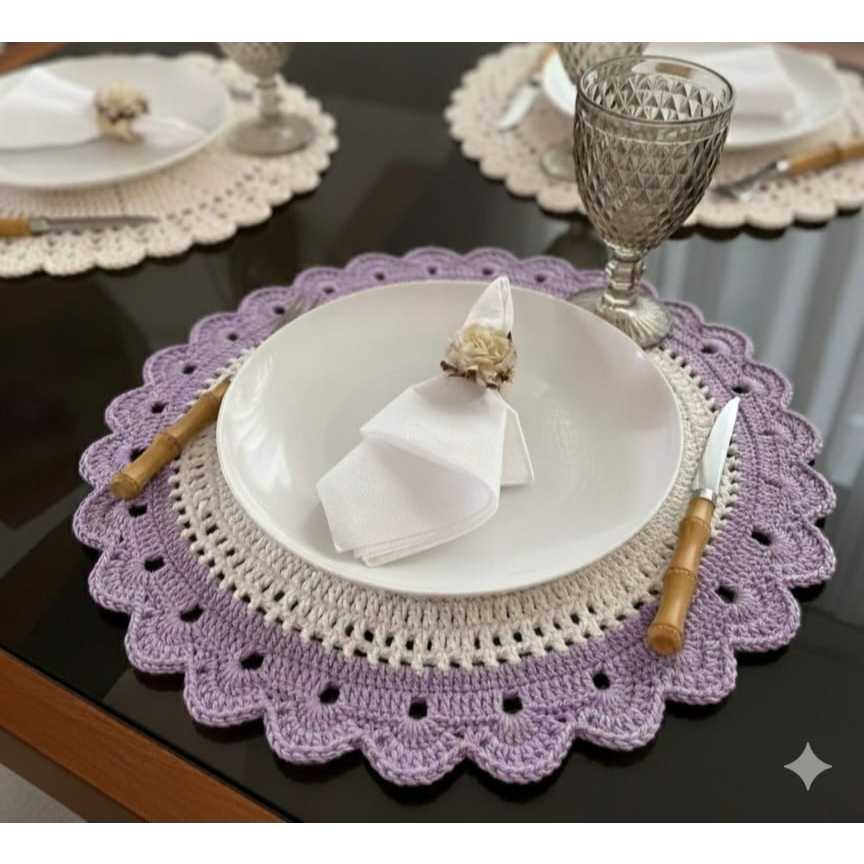 Suporte de Prato de Crochê: Onde Comprar | BuscaProdutos