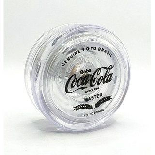 Yoyo Profissional Coca Cola Master Premium eixo fixo + 3 cordas (ioio, yo yo, Io io)