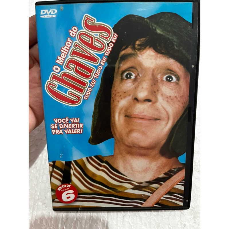 DVD de Backup: O Melhor do Chaves | Vol.6 - (Tudo Eu, Tudo Eu, Tudo Eu) - ref:EDN