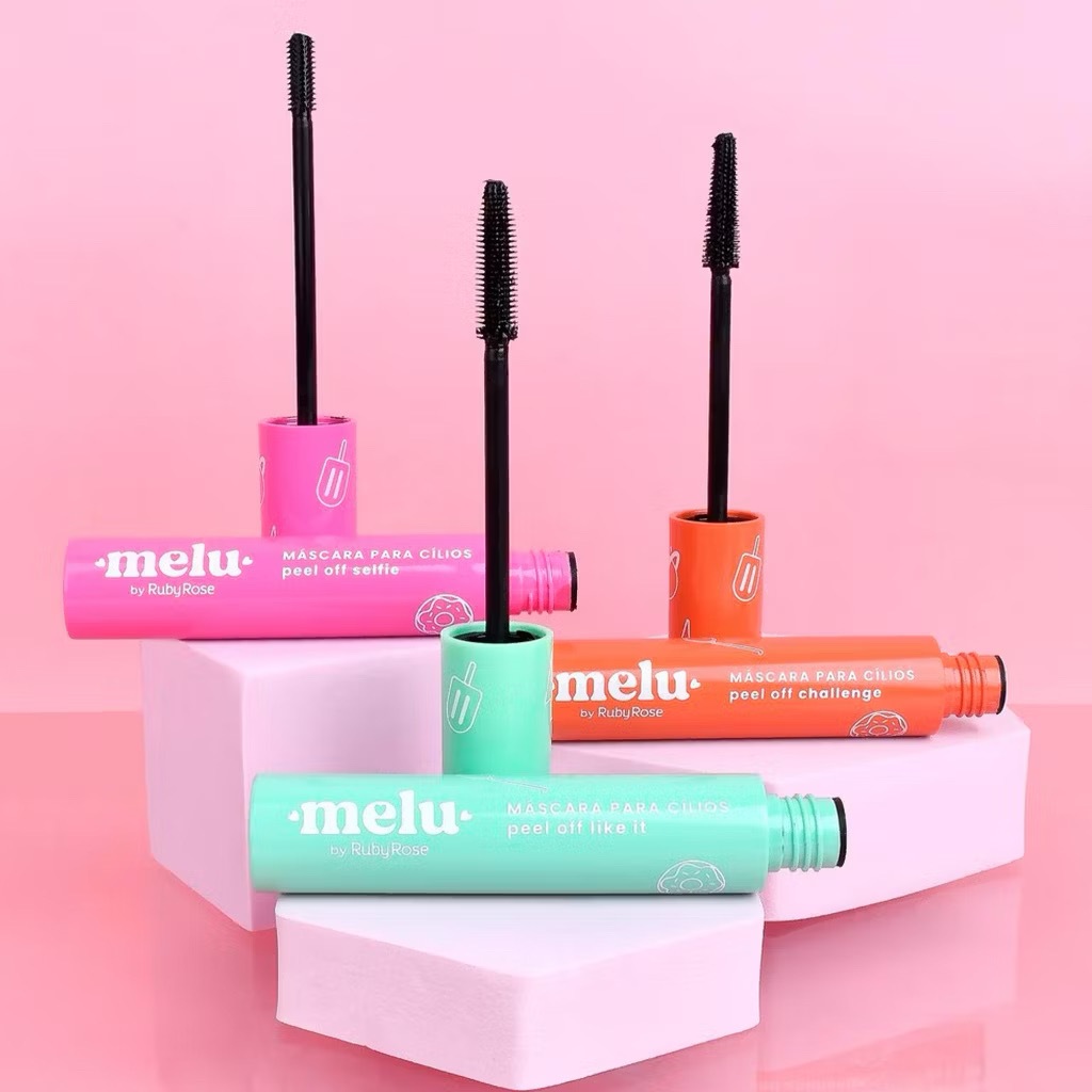 Máscara Para Cílios Rímel Peel Off Melu By Ruby Rose