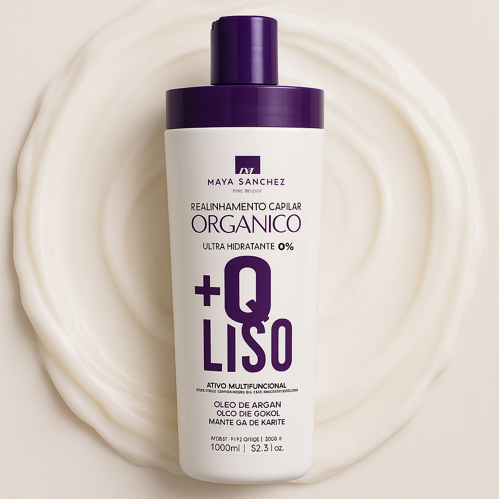 Progressiva Sem Formol Profissional Orgânica 1L +Q Liso Maya Sanchez - Envio Imediato em Oferta na Shopee