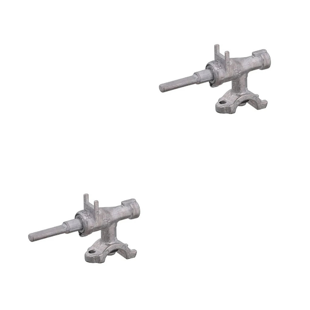 Kit 2 Registro Ramal Fogão Cooktop Brastemp Consul 326056404