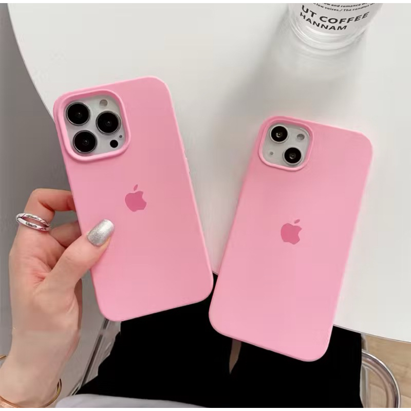 CAPA CASE SILICONE ROSA BEBÊ ROSA DANONE PARA AVELUDADA POR DENTRO PARA  IPHONE XR/11/12/13/16 em Oferta na Shopee