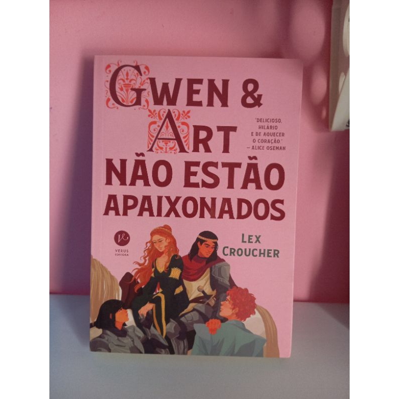Livro Gwen e Art Não Estão Apaixonados
