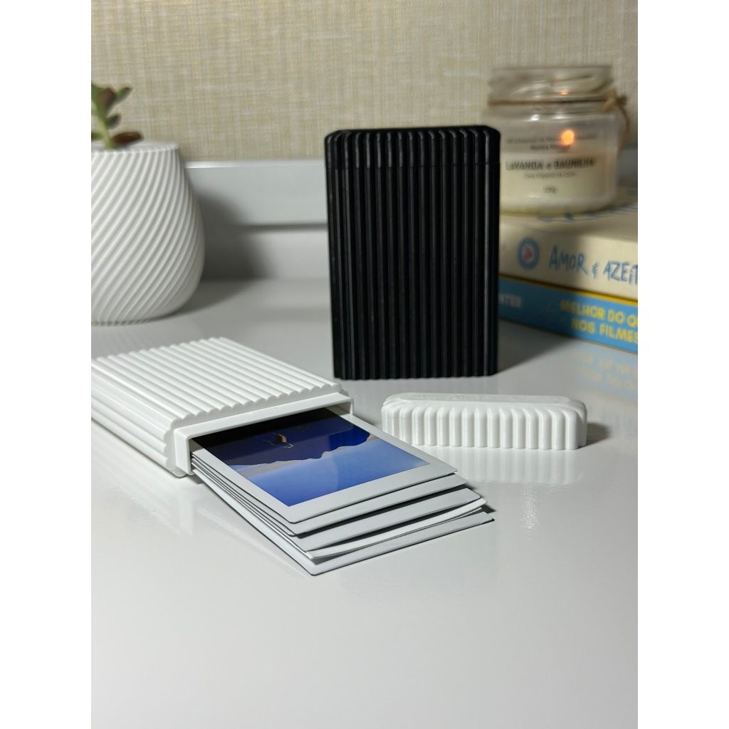 Caixa Para Fotos Instax Mini /Estojo Case para Guardar Fotos Instax/Polaroid, Organização|Proteção