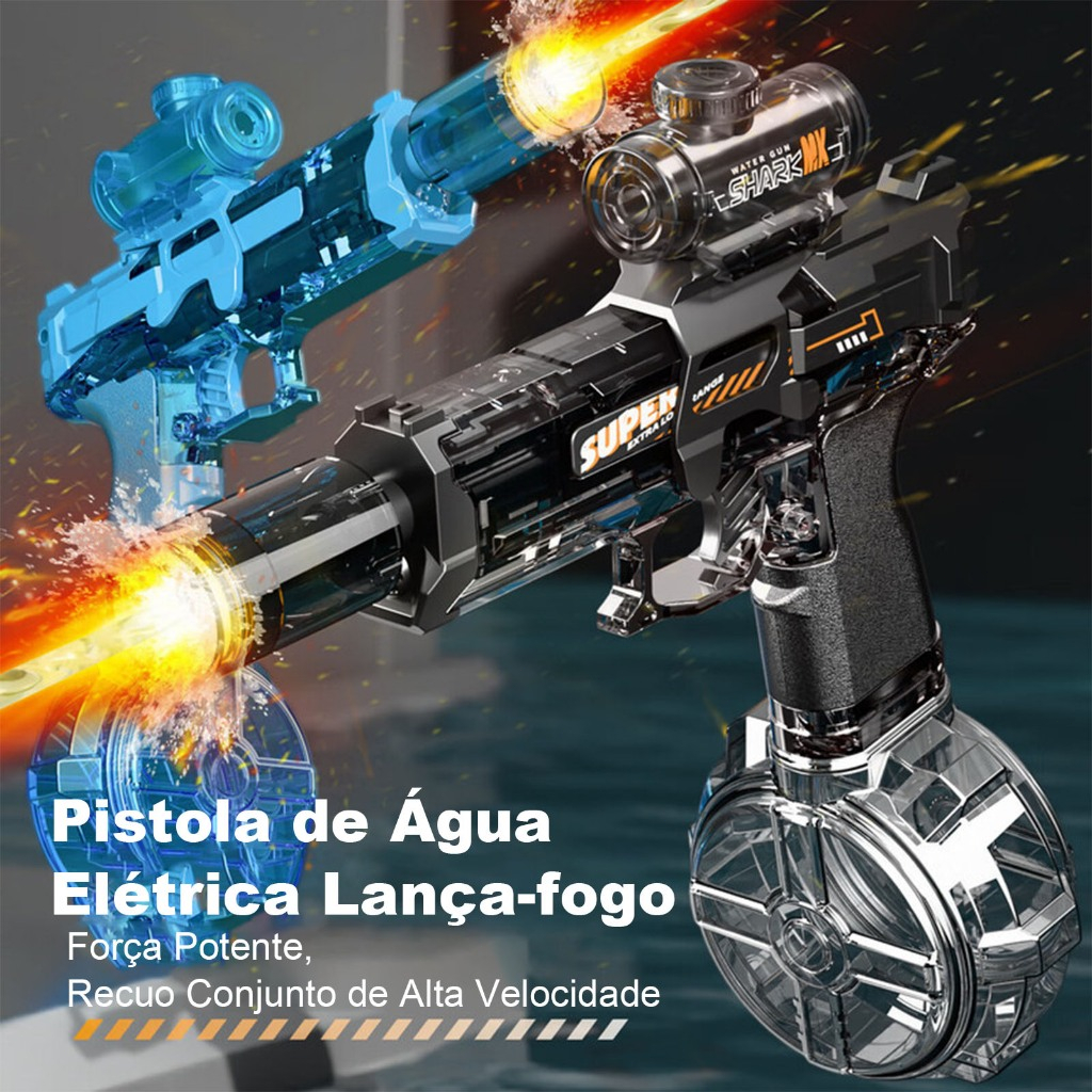 Pistola de Água Elétrica Desert Eagle  Grande Capacidade, Jato Forte e Diversão para Crianças em Oferta na Shopee