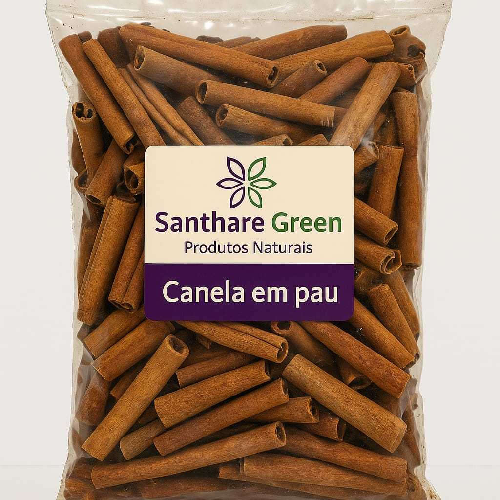 Canela em Pau Premium 200g | Santhare Green 🍂 Natural, Aromática e Selecionada em Oferta na Shopee