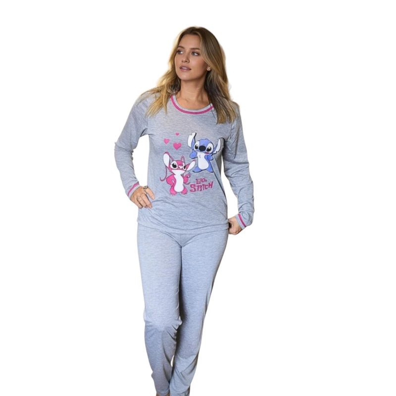 Pijama Longo Feminino: 72% OFF! 🛌