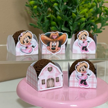 Forminha para Doce Minnie Fazendeira