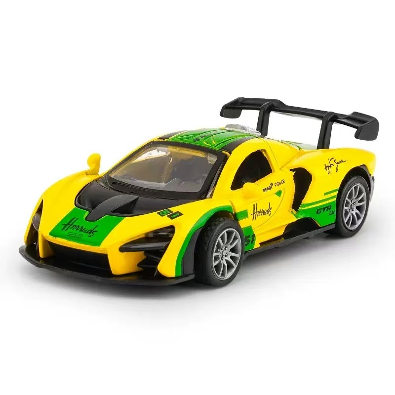 Miniatura McLaren Carrinho Esportivo De Metal Fricção Abre As Portas Miniatura Metal Coleção em Oferta na Shopee