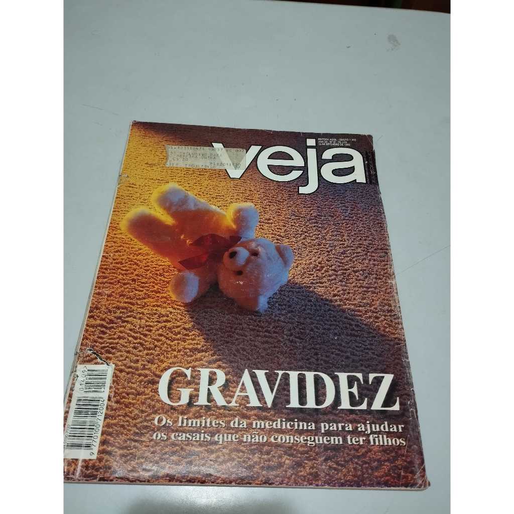 Revista Veja Ano 1995 - Edição 1409 Gravidez Medicina Inflação EDITORA ABRIL