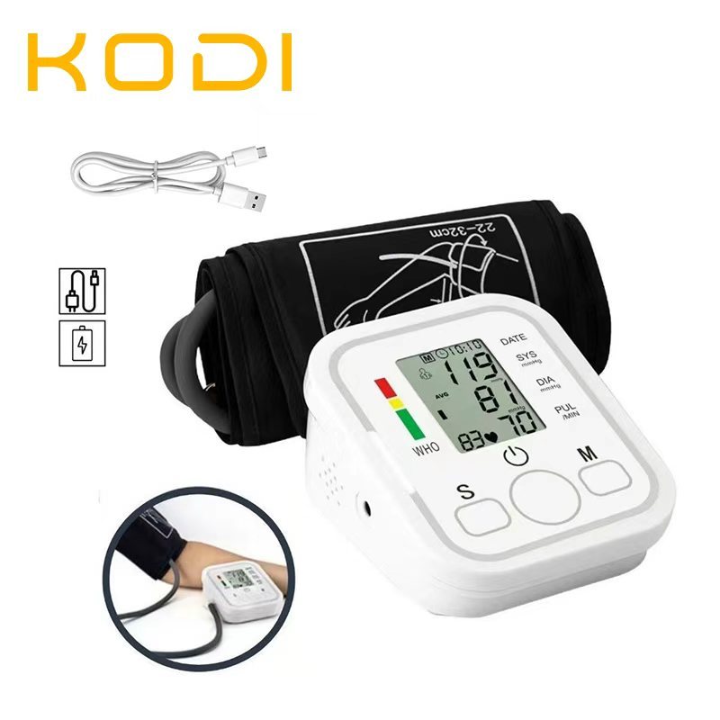 Monitor digital de pressão arterial de braço totalmente automático-F10