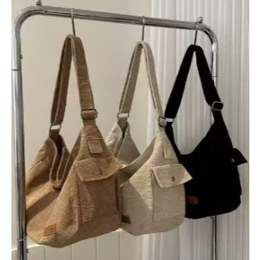 Bolsa Feminina de Ombro em Veludo Moda Minimalista com Novo Design em Oferta na Shopee