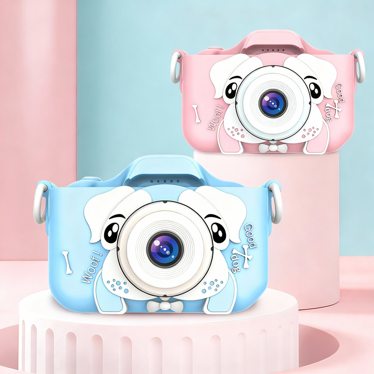 Câmera Infantil Digital HD Filmadora Mini Máquina Fotográfica Com Jogos E Filtros Divertidos Para Crianças em Oferta na Shopee