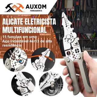 Alicate De Crimpagem Multifuncional Decapagem Descascadores de Fio Torção Separação Ferramenta em Oferta na Shopee