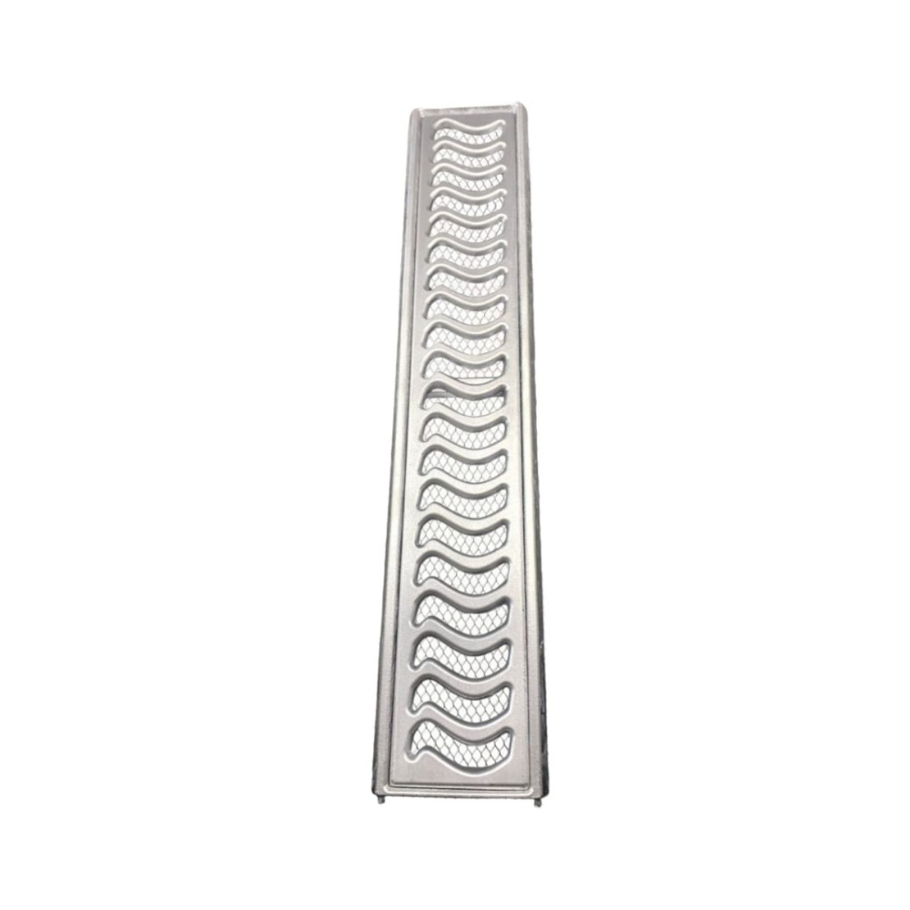 Ralo Linear 10x450cm Reforçado com aro De Fixação (9 peças 10x50)