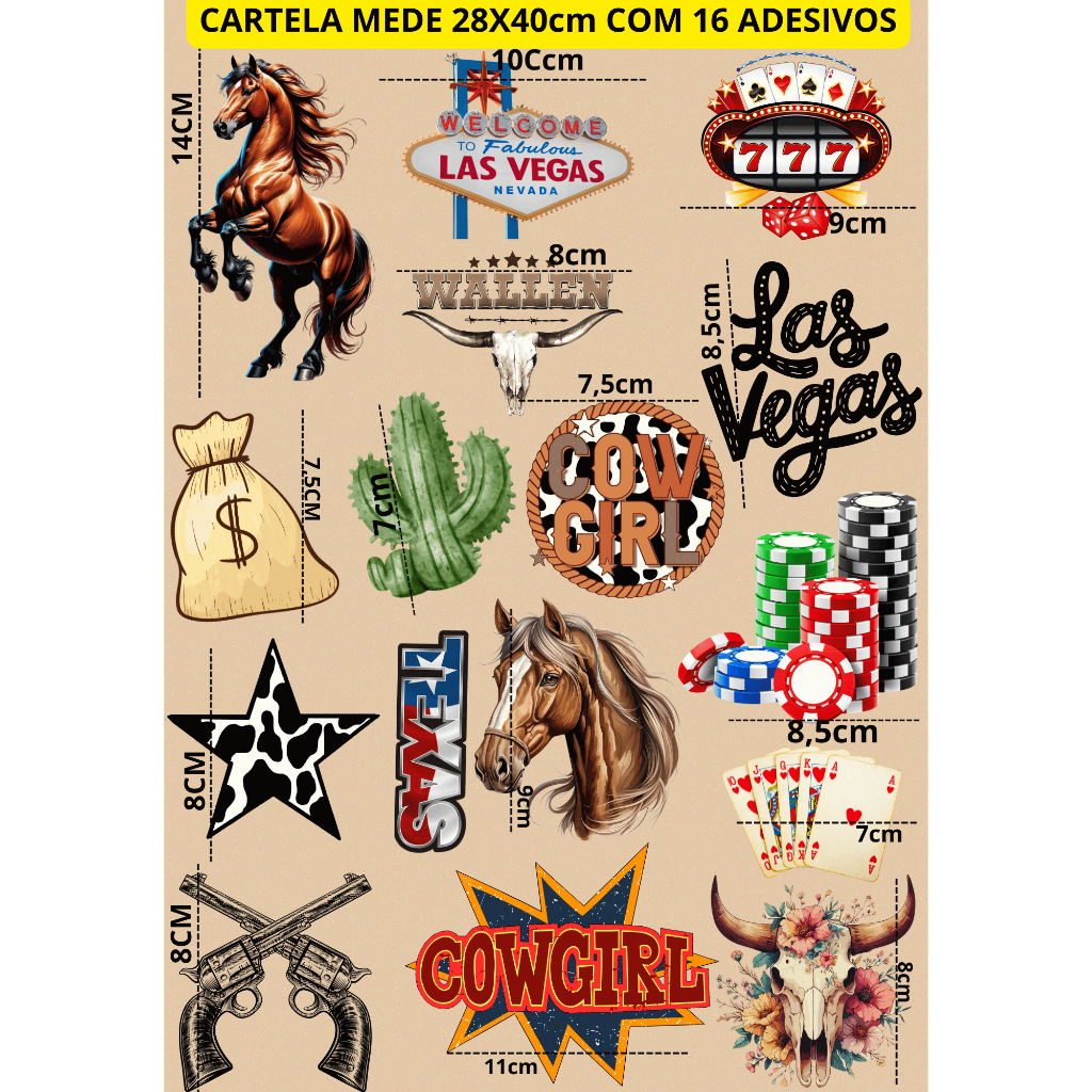 Adesivo Western Para Personalizar Roupas Aplique Termocolante Country Rodeio Para Calças Jaquetas Todo tipo de Tecido