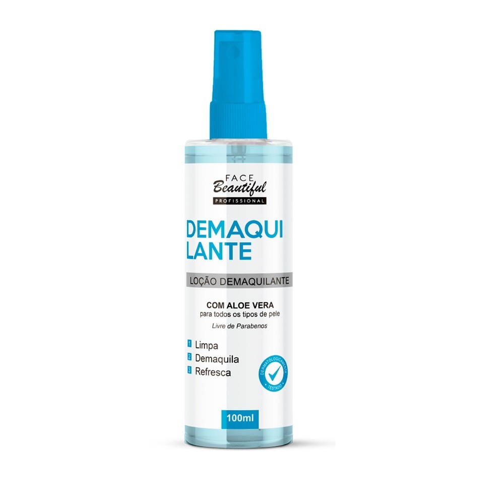 Linha Demaquialente Rosa Mosqueta e Aloe Vera Face Beautiful