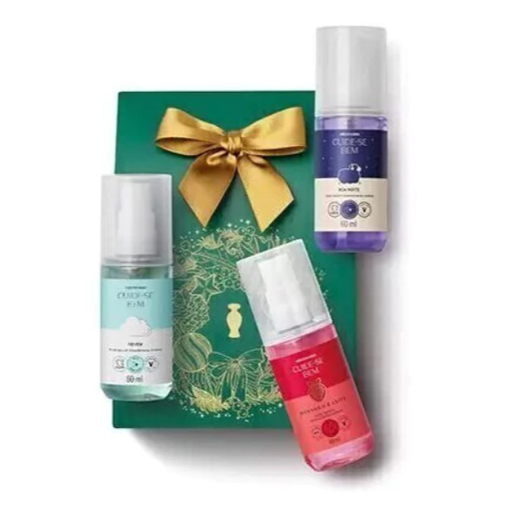 Kit Presente Natal Cuide-Se Bem Mini Splashes - O Boticário