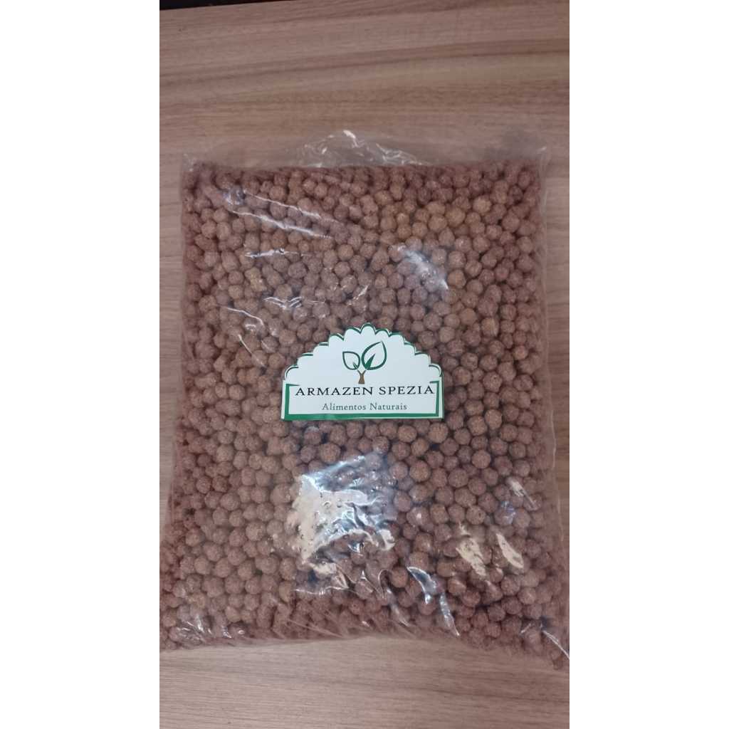 Bolinha de Cereal Chocolate 1kg/500g Crocante, Docinha e Nutritiva | Café da Manhã, Lanches, Sobremesas em Oferta na Shopee