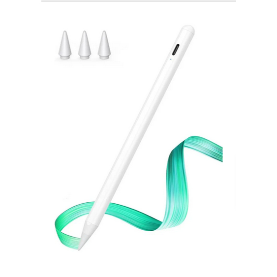 Caneta Pencil Goojodoq Para iPad Palm Rejection 1.0mm Branca