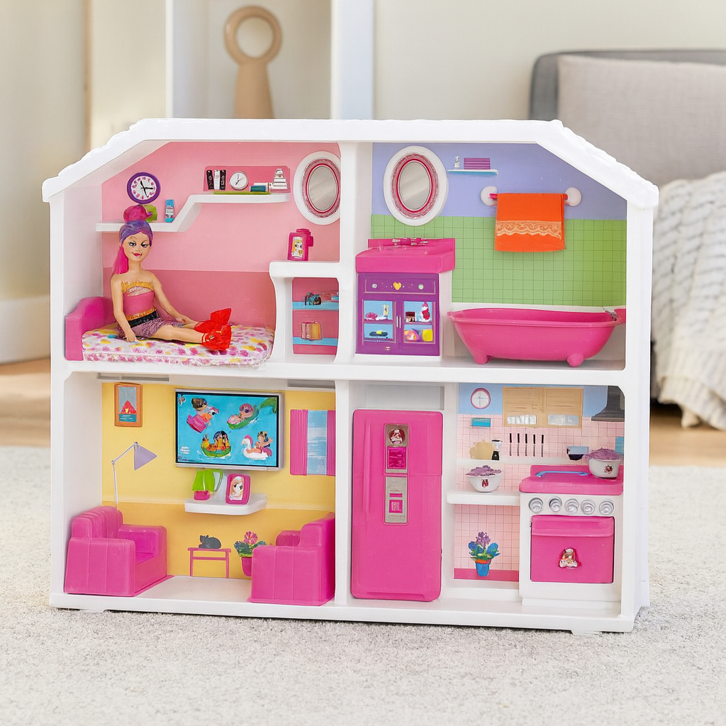 Cozinha Infantil Rosa Brinquedo Menina Cozinha Doce Encantada Fogão Panelinhas Casinha Educativa