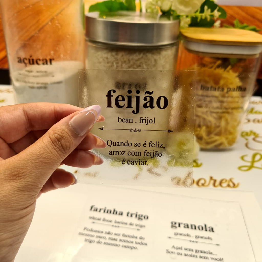 Etiqueta Transparente para Impressão: Onde Comprar | BuscaProdutos