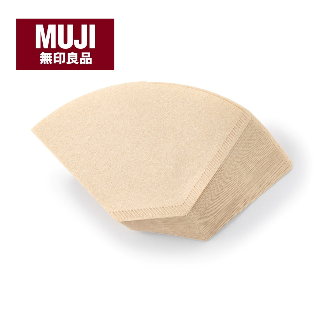 Folhas De Filtro De Café Autênticas MUJI 100 % Polpa Não Branqueada 60 [Envio Direto Do Japão]