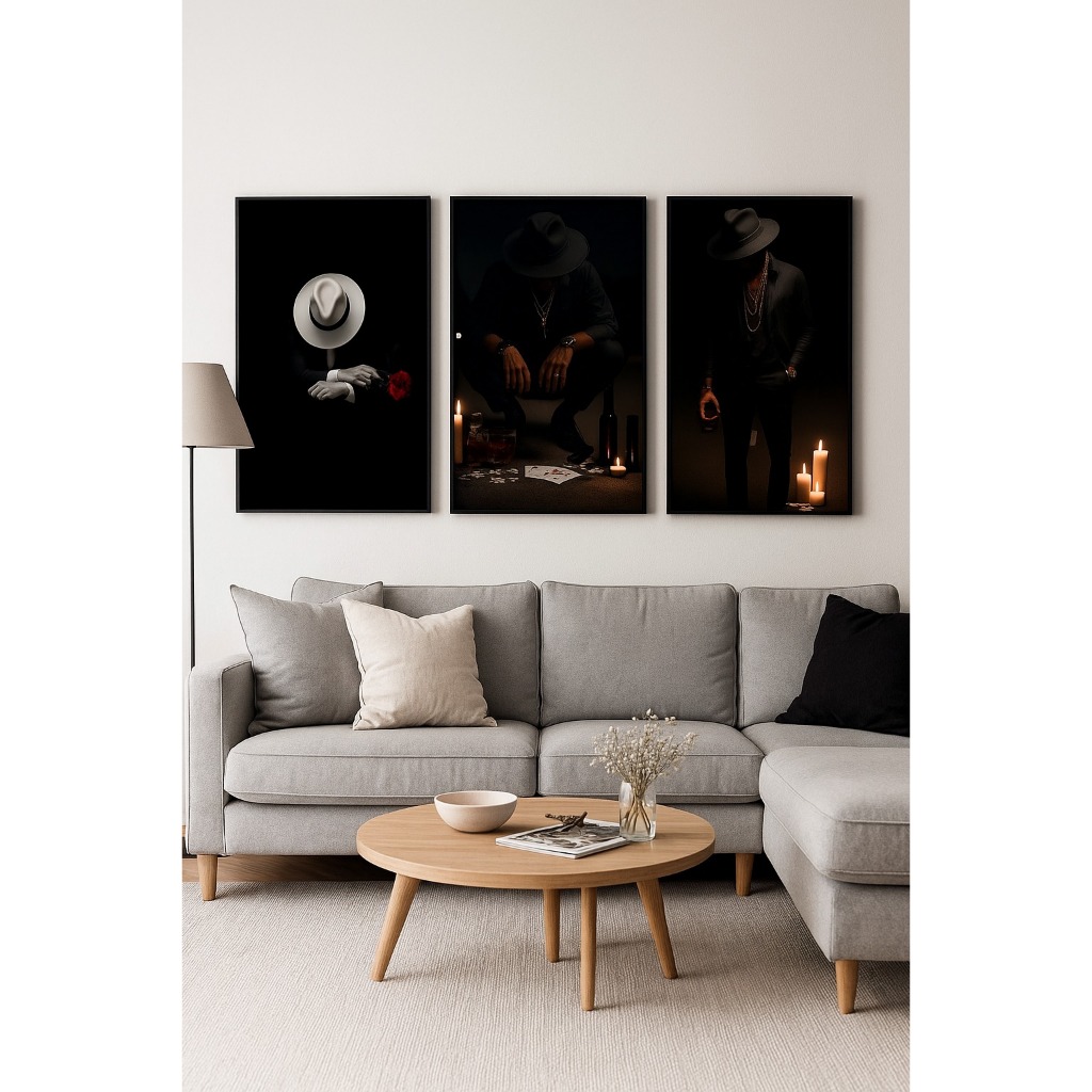 Quadro Decorativo Malandro Miguel: O Charme da Noite