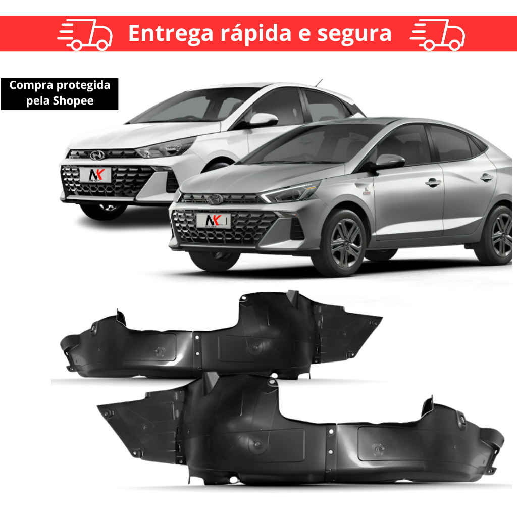 Par/Un Parabarro Dianteiro HB20 2023 2024 2025 1ª Linha