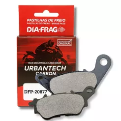 Pastilha de Freio Traseira Mt 03 / Yzf R3 / Xmax 250 / Xmax 300 Diafrag