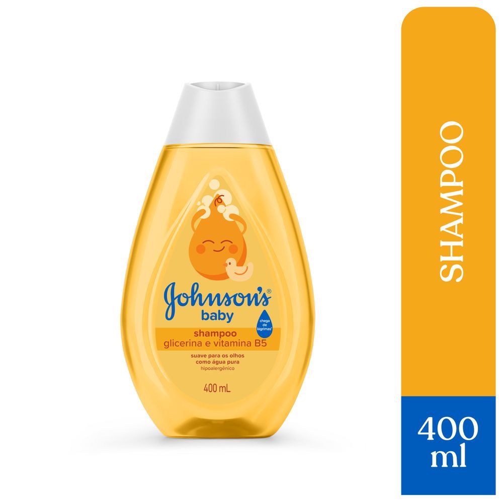 Shampoo Johnson's Baby Regular 400ml em Oferta na Shopee
