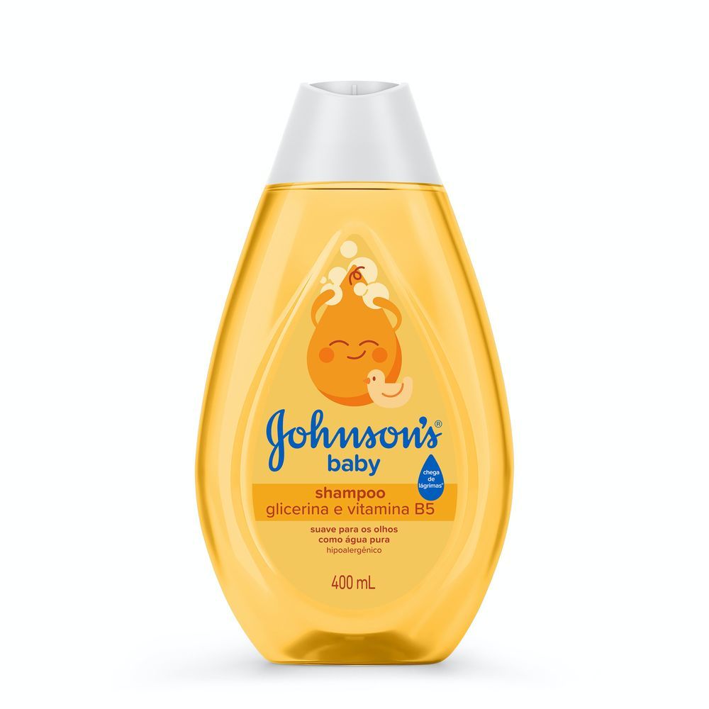 Shampoo Para Bebê JOHNSON'S® Baby De Glicerina, 400mL