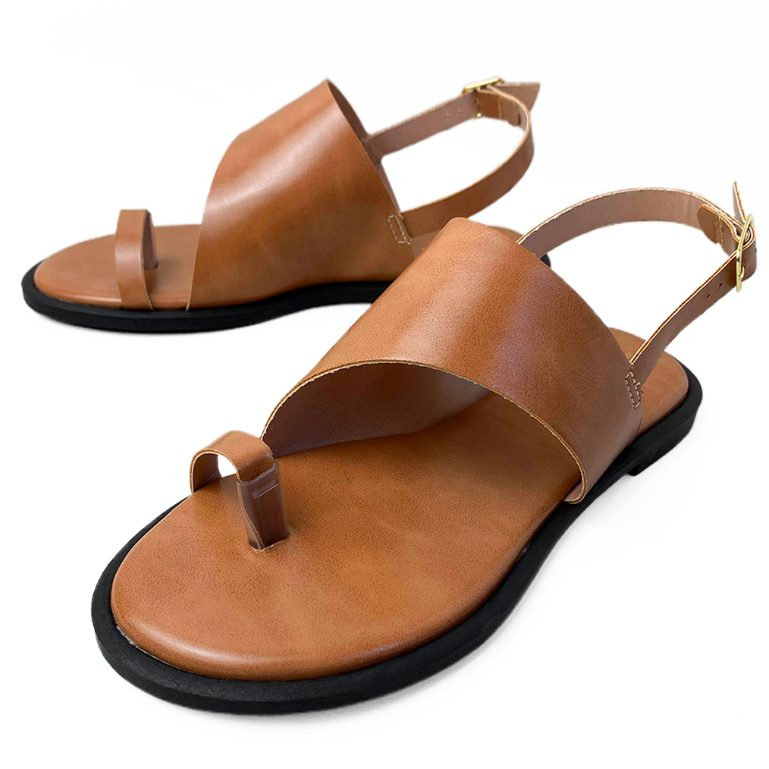 Sandália Luxo Tendência Rasteirinha Feminina Confortável Rasteira com Fivela Dedinho Ref. 037/22