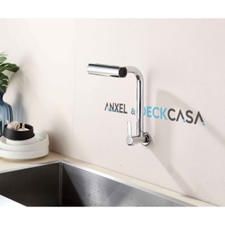 Torneira parede Cascata 4 Em 1 De Cozinha 4 Jatos Rotação 360 1/4 volta cromado preto em Oferta na Shopee