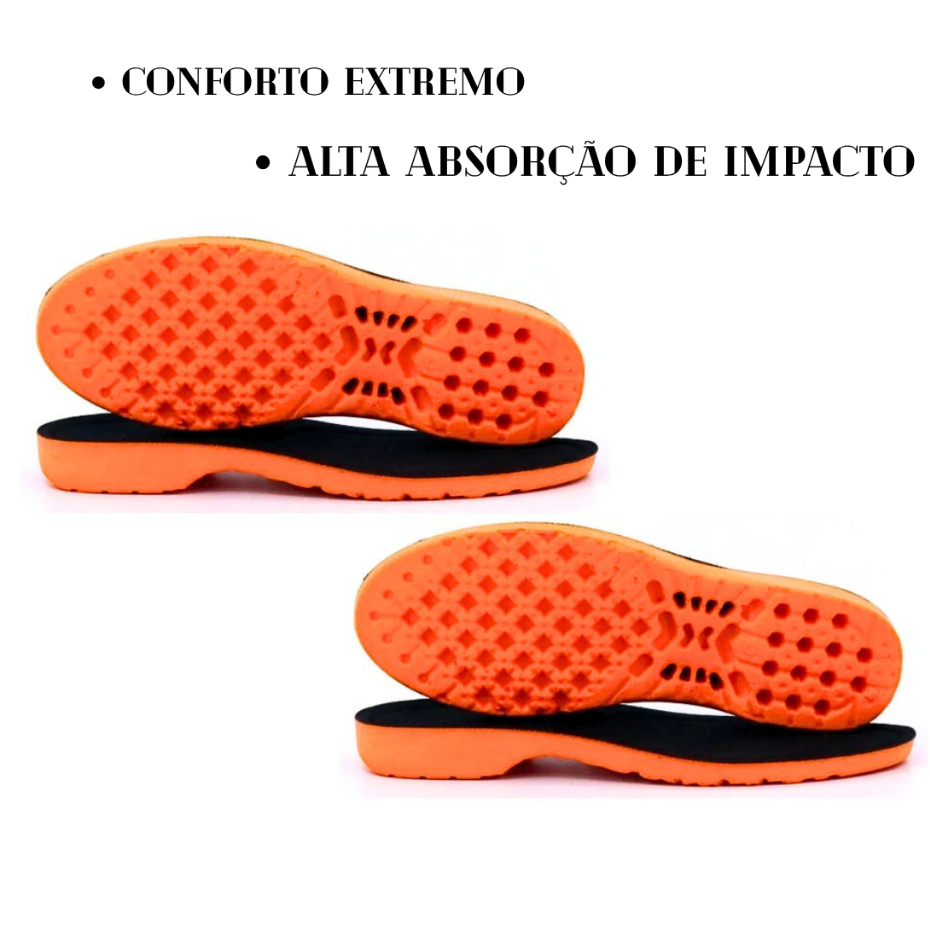 Kit com 1 Par de Palmilha Ortopédica em Gel Para Várias Horas de Trabalho Alivia Dores Confortável em Oferta na Shopee