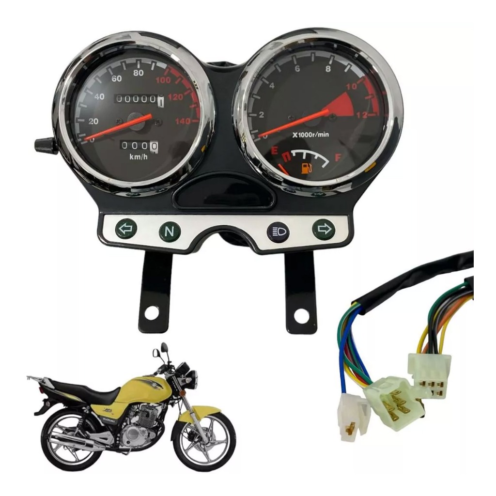 Painel Completo Suzuki Yes 125 2006 Ate 2014 Com Suporte