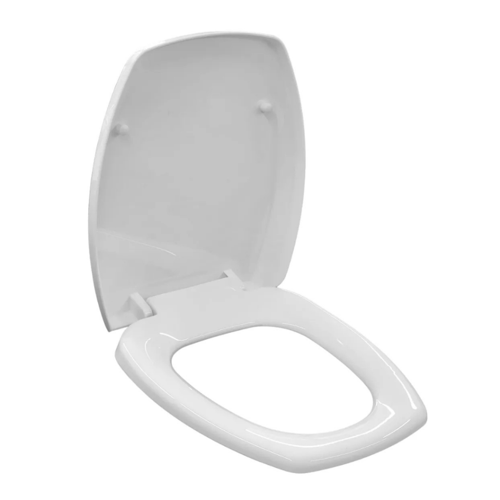 Assento Sanitário Tampa Para Vaso Amortecido Thema Branco Incepa Soft Plus