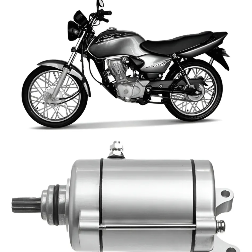 Motor Partida Cg 125 00/04 Cbx 150 Nx Xr 200 Crf 230 07/14 Motor de Arranque