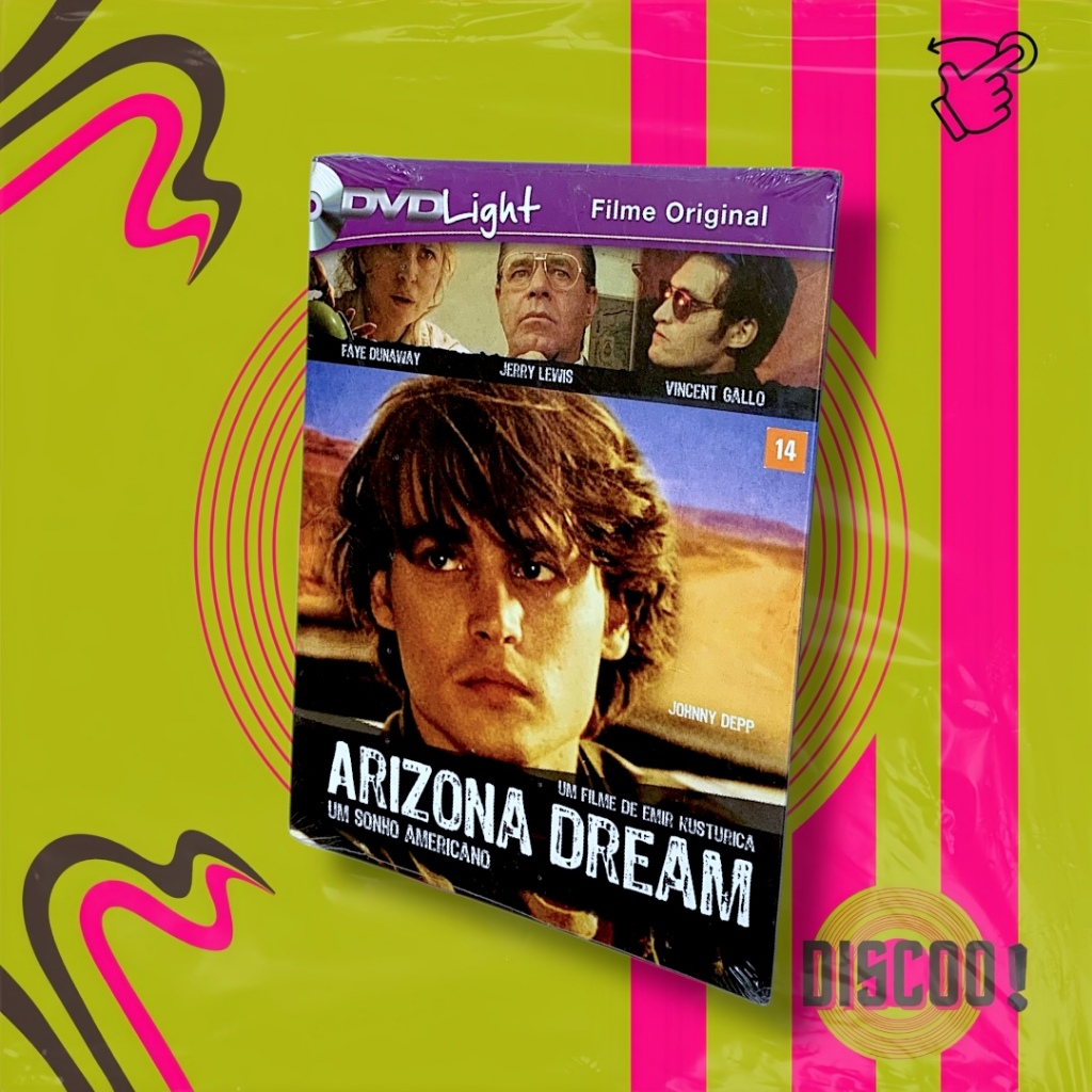 DVD ARIZONA DREAM — Um Sonho Americano (Arizona Dream) com Johnny Depp
