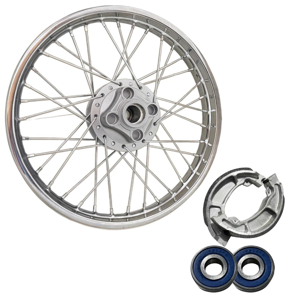 Roda Traseira Cg Titan Today 125 83/99 Lona + Rolamento