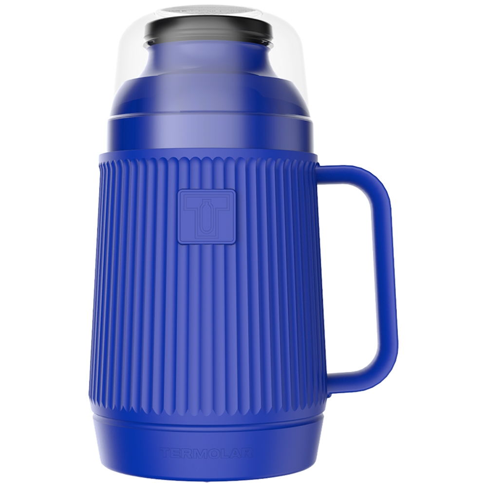Garrafa Térmica Termolar Mundial 0,5L Rosca Azul em Oferta na Shopee