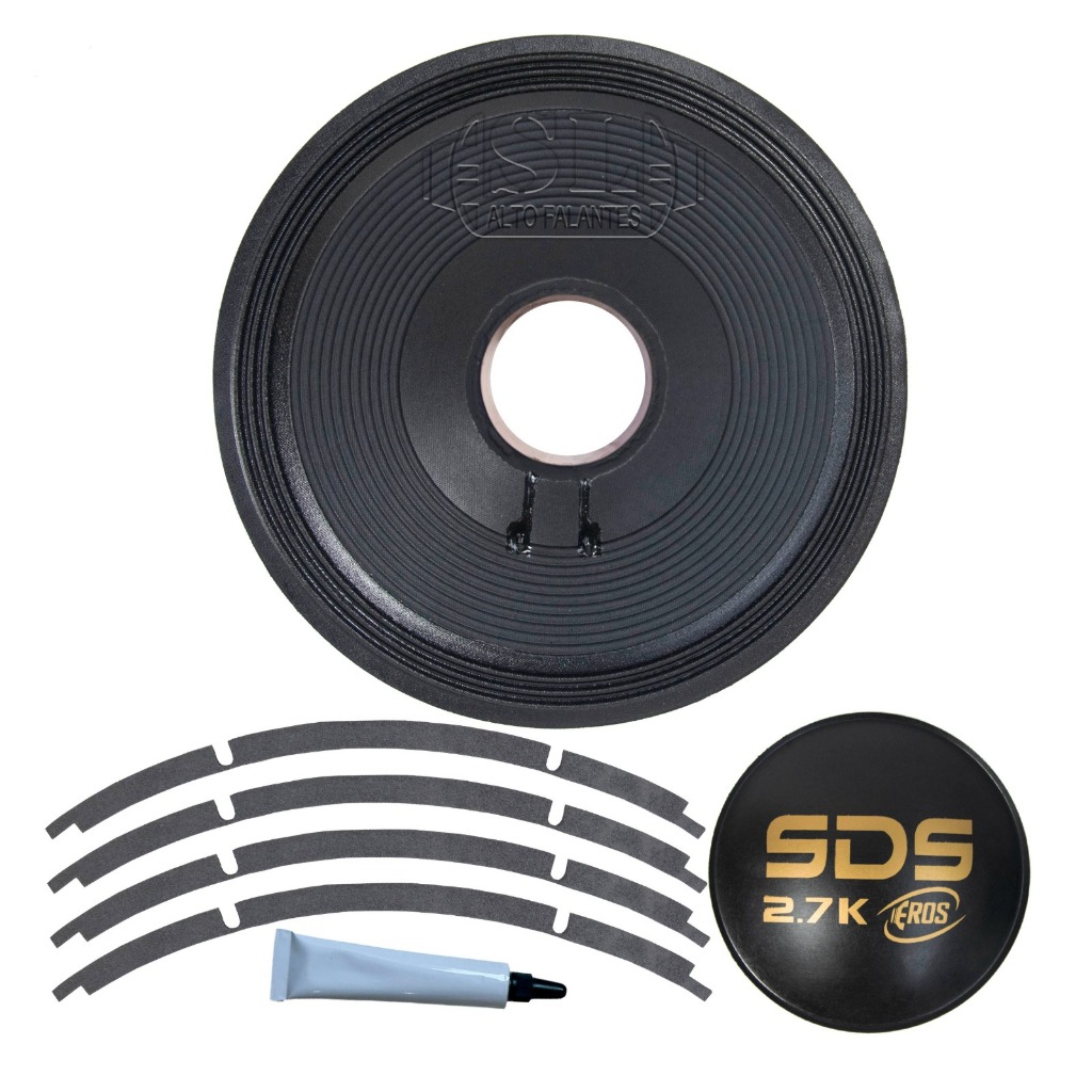 Kit Reparo Sl Compatível Com Eros Sds 2.7 15 pol 4ohms Racha