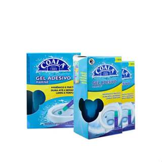 Kit 1 Aplicador Gel + 2 Refil Gel - Marine em Oferta na Shopee