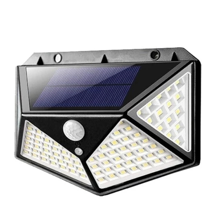 Luminária Solar com Sensor de Movimento BK-100 – 100 LEDs