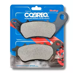 Pastilha de Freio Traseira Mt 03 / Yzf R3 / Xmax 250 / Xmax 300 Cobreq Racing (Semimetálica)