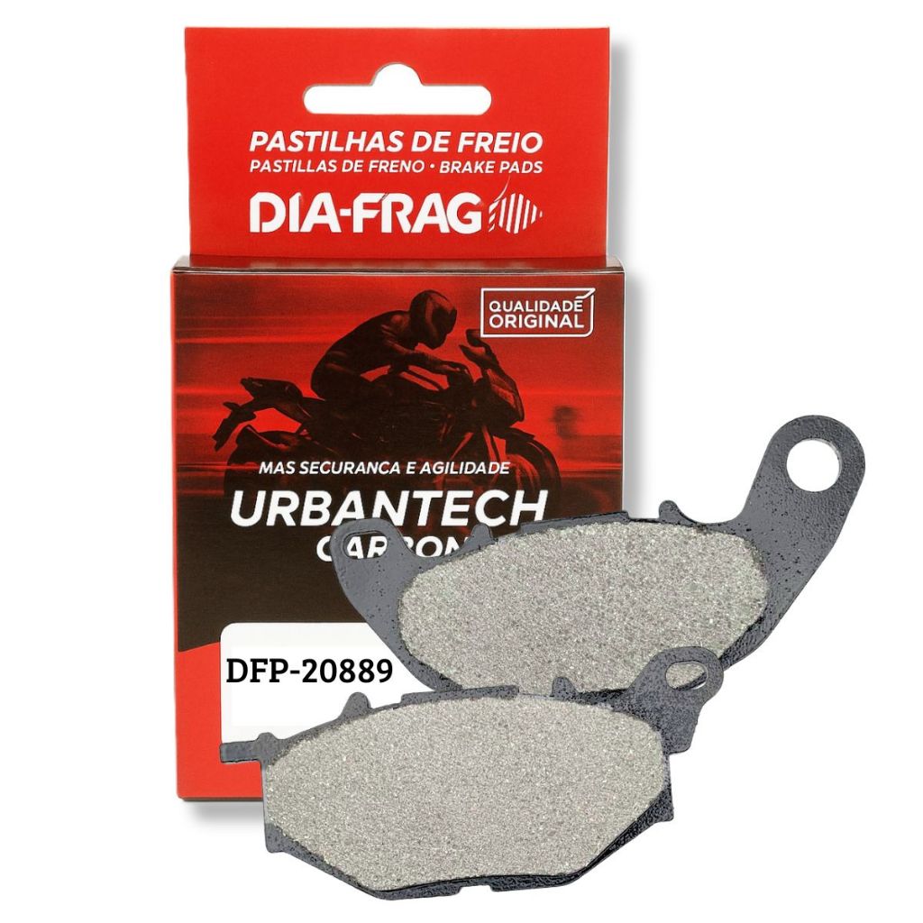 Pastilha de Freio Dianteira Mt 03 / Yzf R3 / Xmax 250 Diafrag