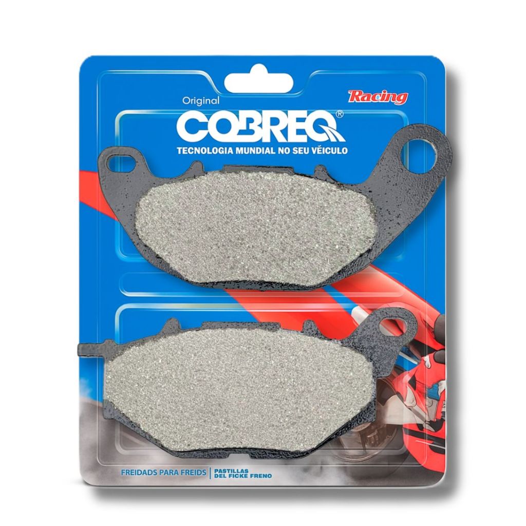 Pastilha de Freio Dianteira Mt 03 / Yzf R3 / Xmax 250 Cobreq Racing (Semimetálica) em Oferta na Shopee